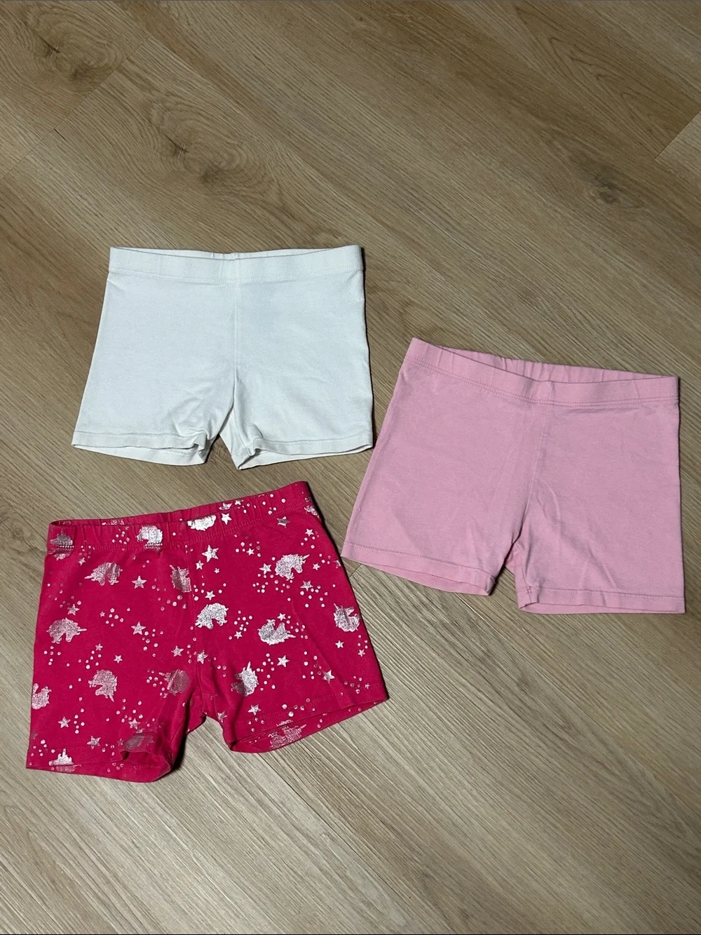 Member’s Mark Girls 3-Pack Stretch Cartwheel Shorts Size 6-6X Bike School Shorts